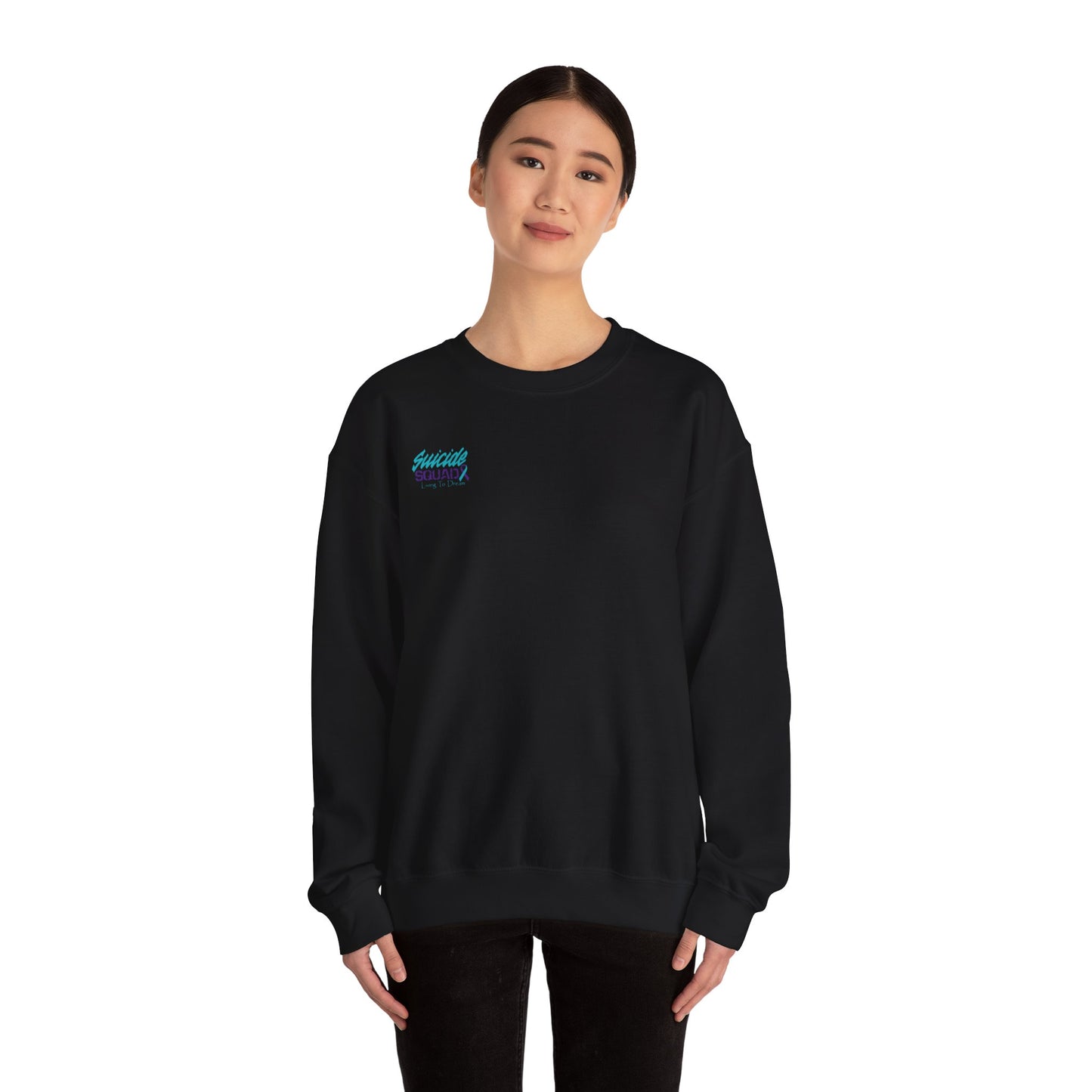 Inspirational Unisex Crewneck Sweatshirt - "Life is but so live you" - Comfort with a Purpose