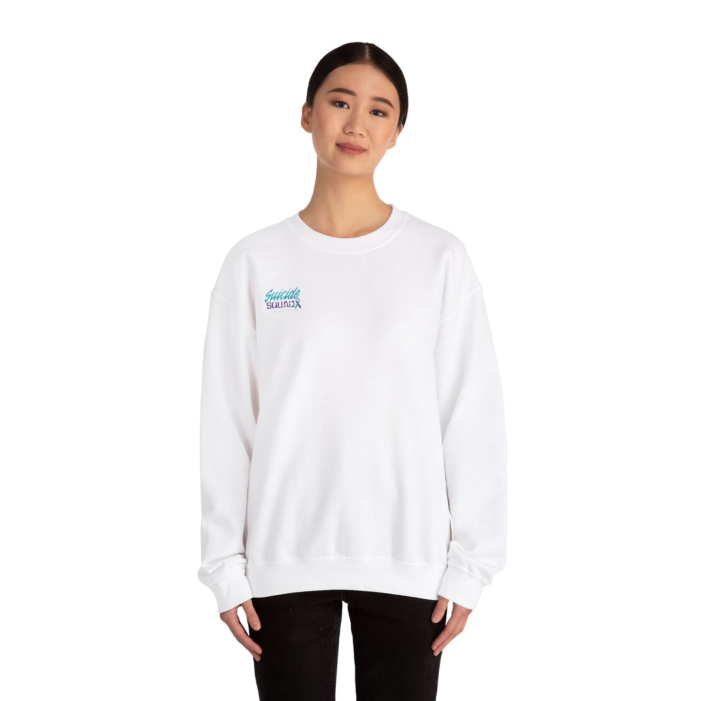 Inspirational Unisex Crewneck Sweatshirt - "Life is but so live you" - Comfort with a Purpose