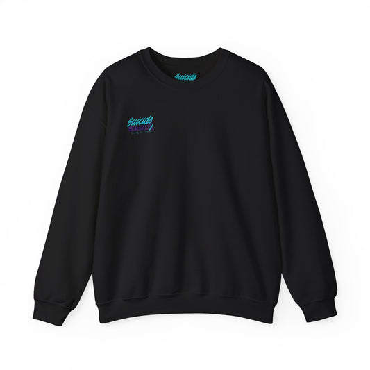 Suicide Awareness Crewneck Sweatshirt – Every Storm Runs Out of Rain Design